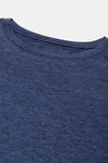 Enamor Relaxed Fitted Top - Navy Mel Active Reflective — thumbnail 6